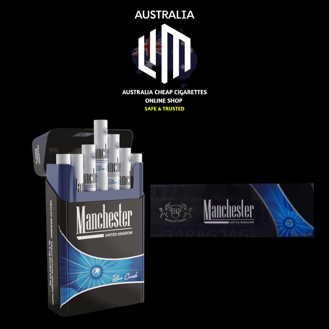 MANCHESTER BLUE CRUSH | Australia Cheap Cigarettes Online Shop | AUS