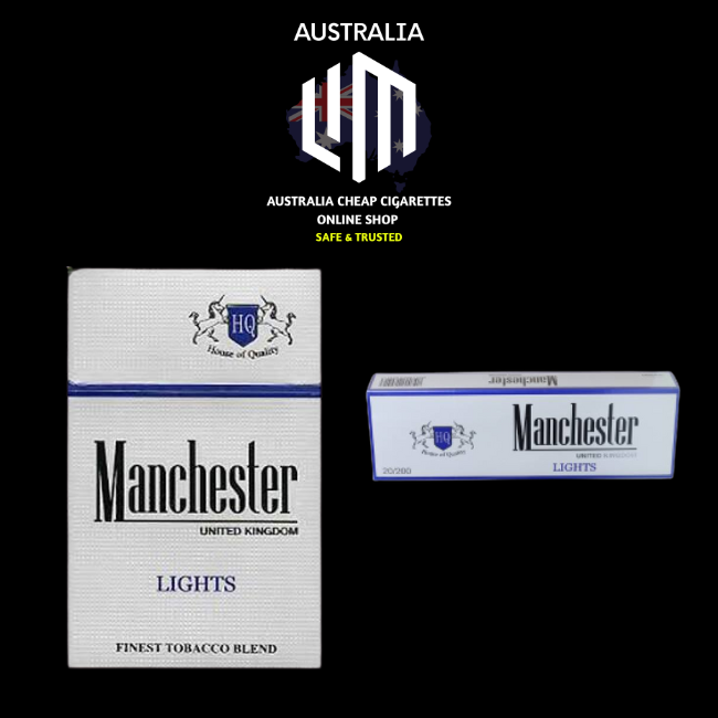 MANCHESTER LIGHT | Australia Cheap Cigarettes Online Shop | AUS