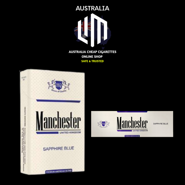 MANCHESTER SAPPHIRE BLUE | Australia Cheap Cigarettes Online Shop | AUS