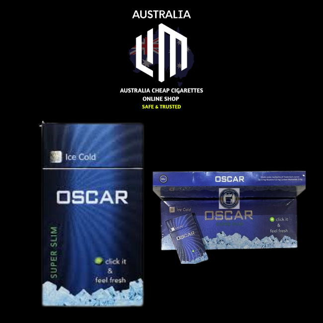 OSCAR SUPER SLIM - ICE COLD | Australia Cheap Cigarettes Online Shop | AUS